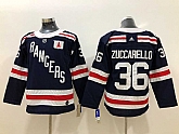 Youth New York Rangers 36 Mats Zuccarello Navy Adidas Stitched Jersey,baseball caps,new era cap wholesale,wholesale hats